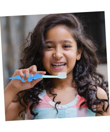 Minkissy 16-Piece Small Crocodile Toothbrush Cleaning Tool for Baby Teeth - Manual Massage Device for Toddlers - Ideal PBT Small Head Toothbrushes - Buy Online on GoSupps.com