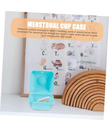 Mobestech Storage Box for Menstrual Cups | Period Cup Holder & Travel Mug Case - Ideal for Menstruation & Intervertebral Disc Cleaner - Buy Online on GoSupps.com