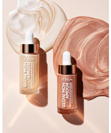 L'Oreal Paris Glow Mon Amour Highlighting Drops Bellini 02 Loving Peach 15 ml - Buy Online on GoSupps.com