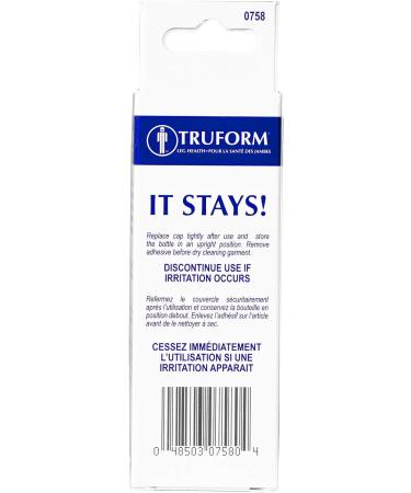 Truform Roll-On Body Adhesive 2 fl. Ounce - Prevents Stocking Rolling | Made in USA - Buy Online on GoSupps.com