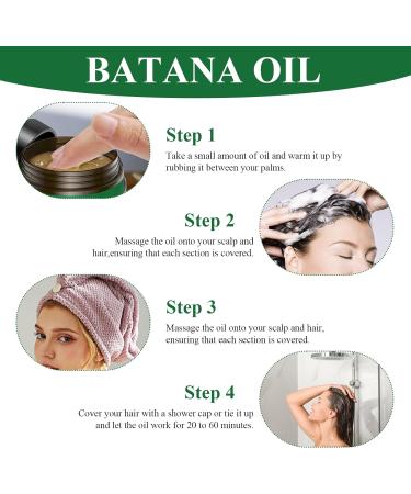 Batana Oil Batana Oil for Hair Growth Organic Batana Oil Fuller and Shinier the Latest Model to Promote Hair Strength and Elasticity(120g) - Buy Online on GoSupps.com