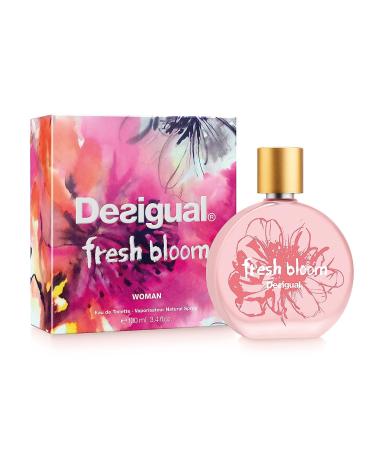 Desigual Fresh Bloom for Women Eau De Toilette Spary 3.4 Ounce