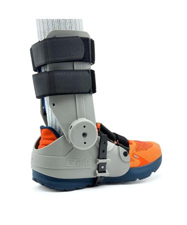 TayCo Over-the-Shoe RecoverX Ankle Brace Alternative to Walking Boot and other AFOs Adjustable External Ankle Support Brace Unisex Comfortable Stable Improve Gait and Balance (Medium Right) Right Medium