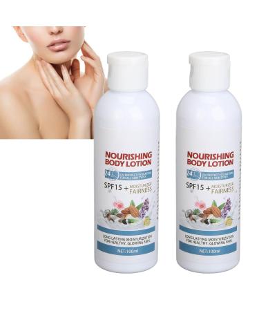 Lotion hydratante pour le corps pour hommes et femmes 2 pi ces lotion blanchissante pour le corps hydratation compl te adoucissante lotion pour le corps clatante 100 ml - Buy Online on GoSupps.com
