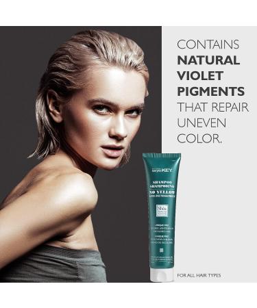No-Yellow Shampoo 180ml - Best Purple Shampoo for Brighter Blonde & Gray Hair - Shop Now - Buy Online on GoSupps.com
