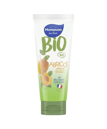 Monsavon Basil Organic Apricot Shower Gel 200 ml Apricot Basil
