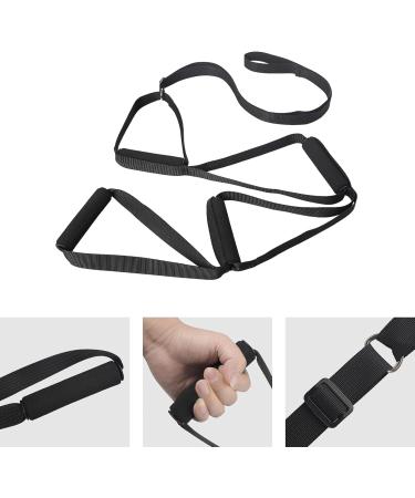 Leg Lifter Strap Rigid Foot Loop with Hand Grips for Elderly Hip and Knee Replacement Surgery Mobility Aids for Wheelchair Bed Car Style 2 - Buy Online on GoSupps.com