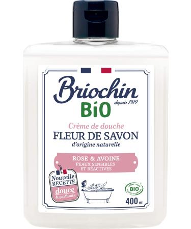 BRIOCHIN DEPUIS 1919 Briochin since 1919 Bloem de Douche Zeep Haver & Rose Cosmos Organic 400 ml 400 ml