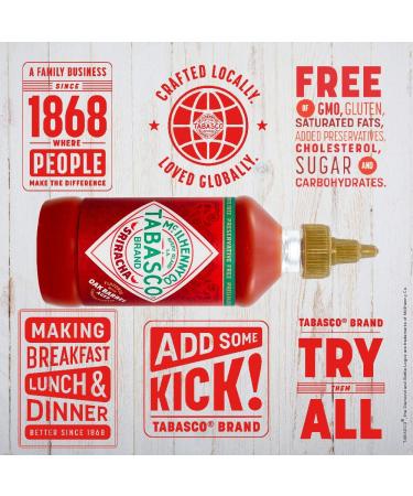 Buy Tabasco Sriracha Sauce 256ml - Authentic Flavor for International Shipping - Buy Online on GoSupps.com