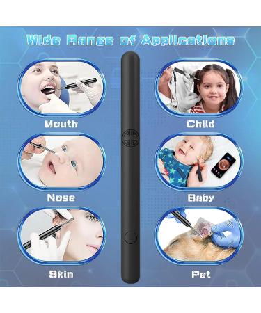 Ear Wax Removal Kit with 1080P Otoscope Camera for iPhone & Android - Black - Buy Online on GoSupps.com