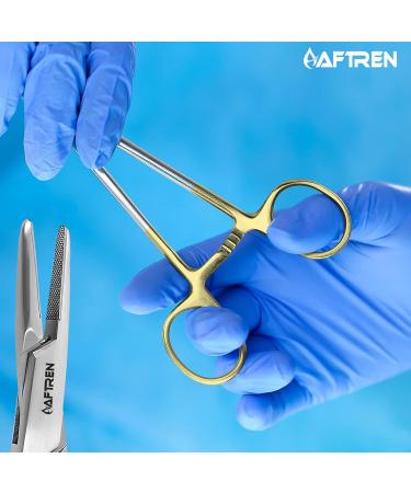 Aftren Medical Scissors - 5.5 Inch EMT Trauma Surgical Scissors for Nurses - Durable Stainless Steel (Gold) - International Shipping Available - Buy Online on GoSupps.com