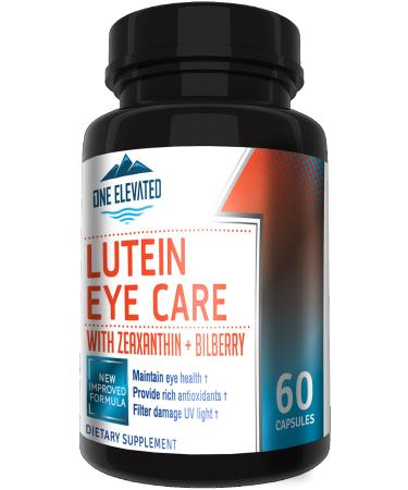 Newly Improved Super Strength Eye Care Formula - Highest Pharmaceutical Grade Lutein, Zeaxanthin, Bilberry - Greatest bioavailability  Rich Antioxidants - Works synergistically for Optimum Results