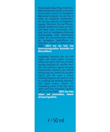 Speick - Speick Men Intensive Facial Cream - 50ml - Buy Online on GoSupps.com