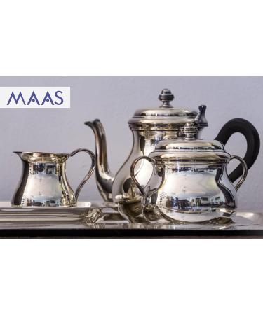MAAS Metal Polish 1.1lb Can - Universal Metal Cleaner & Tarnish Remover for Silver Brass Copper | Free Cloth Included - Buy Online on GoSupps.com