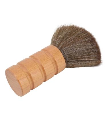 Top Men's Shaving Brush | Synthetic Razor Tool with Wooden Handle | Soft Nylon Hair for Facial Cleaning & Grooming - Buy Online on GoSupps.com