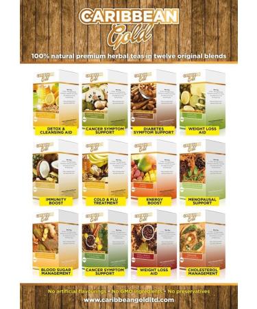 Grehge Fruit and Herbal Teas (Moringa Sour Sop & Ginger) - Buy Online on GoSupps.com