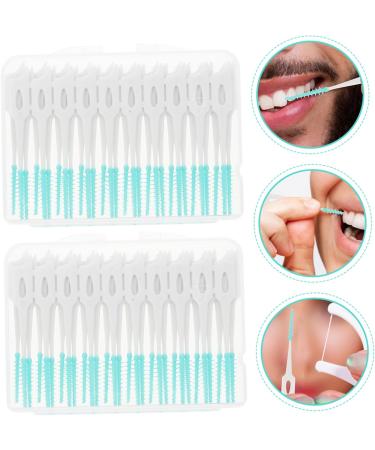 Partykindom 320 STK Interdental Brush Tool | Braces Cleaning & Dental Floss Stick | Effective Oral Care for Braces Wearers - Buy Online on GoSupps.com