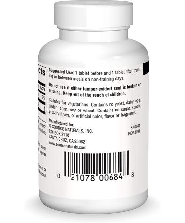 Source Naturals Gamma Oryzanol 60 mg - 100 Tablets for Health & Wellness - Buy Online on GoSupps.com