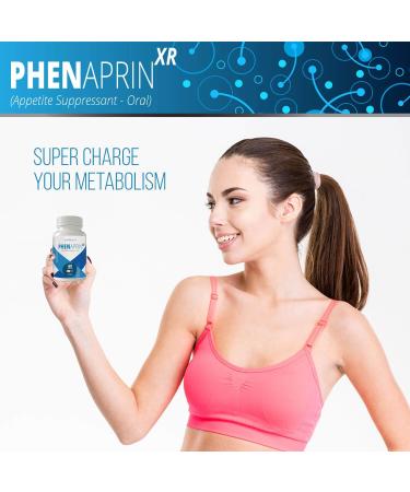 SutraHealth PhenAprin XR Diet Pills for Weight Loss - Strong Appetite Suppressant & Satiety Fiber - Glucomannan & Bitter Orange Complex - Mood & Energy Support for Men & Women - 60 Capsules - Buy Online on GoSupps.com