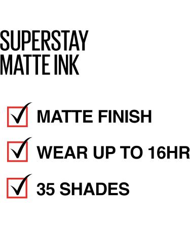 MAYBELLINE SuperStay Matte Ink - Lover Lover 5 ml (Pack of 1) - Buy Online on GoSupps.com