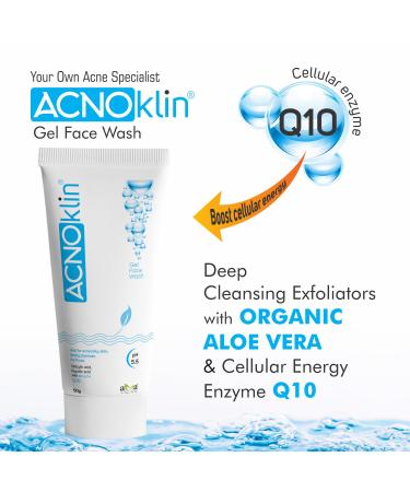 Buy Vegetal AcnoKlin Face Wash 50g - Best Acne Treatment for Clear Skin | International Shipping Available - Buy Online on GoSupps.com