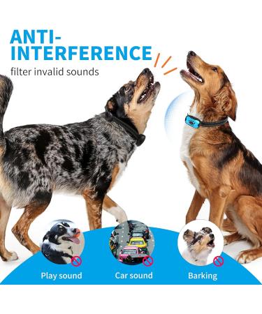 HVS Anti Barking Dog Collar - Beep Sound & Vibration Training Device for All Breeds - Buy Online on GoSupps.com