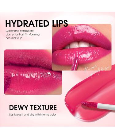 12 Colors Tinted Lip Gloss Set - Hydrating Moisturizing Liquid Lipsticks Waterproof Glow Oil Rich Color Lip Gloss for Women & Girls - 2024 - Buy Online on GoSupps.com