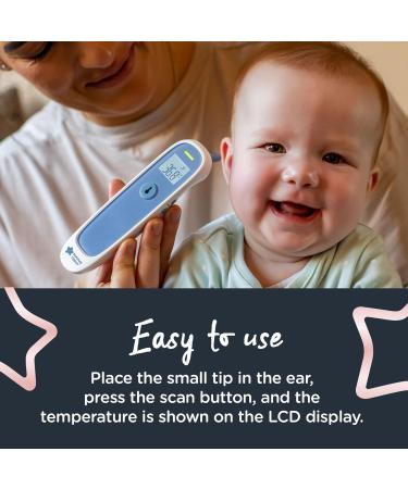 Tommee Tippee InEar Digital Thermometer - Fast 1 Second Readings for Newborns 3m - Buy Online on GoSupps.com