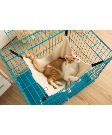 OCSOSO Cat Hammock - Soft Hanging Bed for Kitten, Ferret, Puppy - L1 Leopard - Buy Online on GoSupps.com