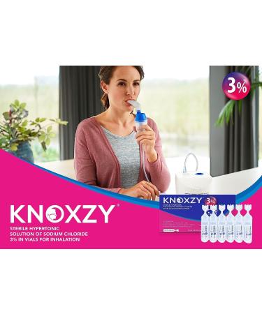 KNOXZY Hypertonic Saline Inhalation Solution 3% - 30 Single Dose Vials - Adults & Children - Buy Online on GoSupps.com