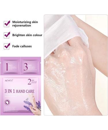 3-in-1 Hand Care Mask - Moisturizing Gloves & Repair Cream for Dry, Aging Hands - Buy Online on GoSupps.com