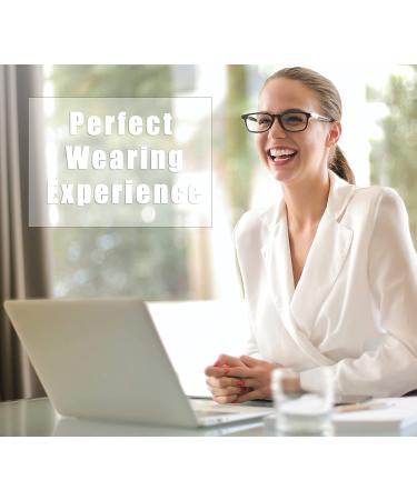 Blue Light Blocking Glasses for Men & Women - Fashion Nerd Eyeglasses - Relieve Eye Strain - Pack of 2 - Buy Online on GoSupps.com