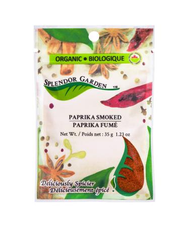 Splendor Garden organic Paprika Smoked 35.0 Gram