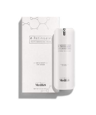 Medik8 R-Retinoate Day and Night Eye Serum - Hydrating Vitamin A Undereye Serum - Reduces Fine Lines Wrinkles Dark Circles - Gluten Free - 0.5 oz r-Retinoate Day & Night Eye Serum
