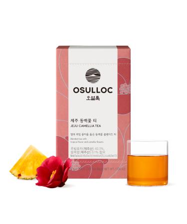Osulloc camellia flower tea (tropical-fruity flavors) bonus mixture made of Jeju tea bag series 20 pieces 1.06 oz 30 g camellia flower 20 pieces (1 piece)