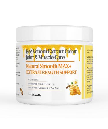 Bee Venom Cream High Strength Recovery Muscle Joint Cream Natural Organic Soothe Back Neck Hands Feet Shoulder Leg Knee Ankle Pain
