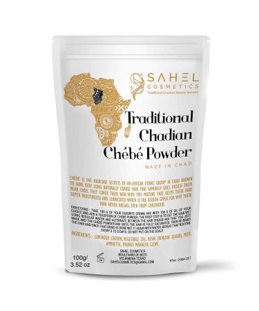 Sahel cosmetics Chebe Powder 100 grams Traditional Chadian Chebe Powder All-Natural Ingredients