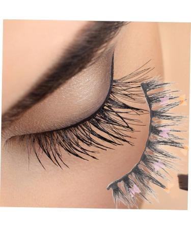 Beaupretty Sequins 4 Pairs sequin false eyelashes handmade eye lashes pesta as postizas naturales segmented false eyelashes artificial eyelashes natural false decorate cosplay chemical fiber - Buy Online on GoSupps.com