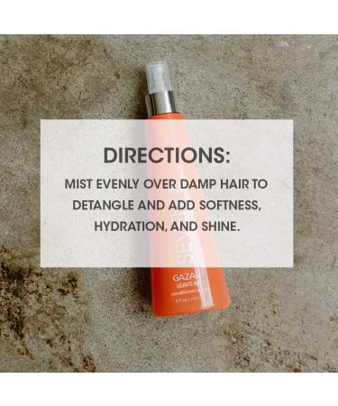 Satara Leave In Conditioner Spray - Moisturize & Detangle Curly or Straight Hair with Organic Argan Oil - Cruelty Free | SEVEN - Buy Online on GoSupps.com
