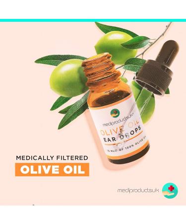 Filtered Olive Oil Ear Drops - Easy to Use for Effective Relief - Buy Online on GoSupps.com