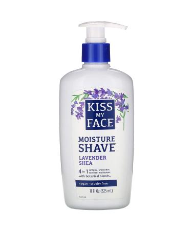 Kiss My Face Moisturising Shave Gel (Lavender & Shea) (11oz) 326ml