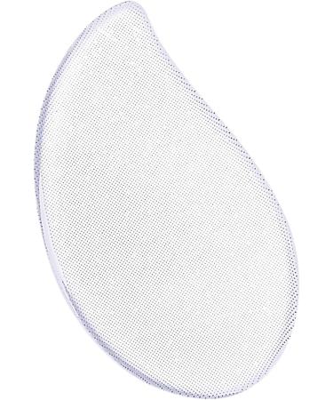 Heel Scrubber - Clear Foot File Glass Foot File Pedicure Helper in-Shower Foot Scrubber Dead Skin Remover for Soft Feet Big Magatama - Buy Online on GoSupps.com