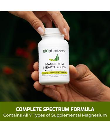 Magnesium Breakthrough 4.0 Supplement - 7 Forms Including Bisglycinate, Malate, Citrate - Natural Sleep Aid & Brain Support - 60 Capsules - Buy Online on GoSupps.com