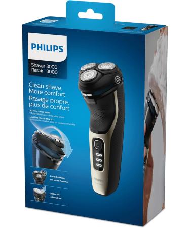 Philips Electric Shaver Series 3230 Wet & Dry with SkinProtect Technology & PowerCut blades S3230/5 - Buy Online on GoSupps.com