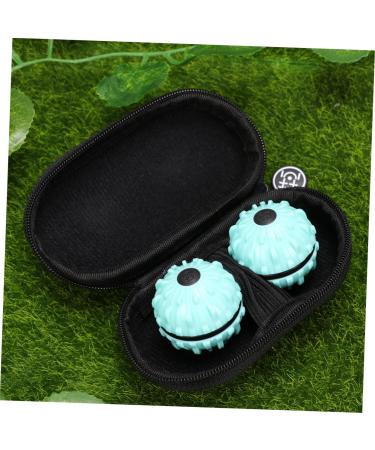 FRCOLOR Pressure Release Toy Massage Ball for Stress Relief - Sky Blue Decompression Ball (7.36x3.56cm) - Fast International Shipping - Buy Online on GoSupps.com