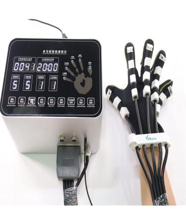 ZZBB Rehabilitation Gloves Finger Orthoses Rehabilitation Robot Exoskeleton Manual Training Functional Hand Splint for Long-Term Relief Right Small