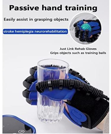 Rehabilitation Gloves Orthoses Stroke Hand Splint Assistive Gloves Training Equipment Minimize Spasticity Left Hand -M - Buy Online on GoSupps.com