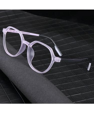 BAFAFA reading help Retro Polygon TR90 reading glasses UV400 protection transition reading glasses women/men irregular HD reader (color: C5 size: +1.25) +1.25 C5