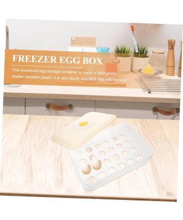 Zerodeko 1pc 24 Egg Storage Box Eggs Egg Container Egg Dispenser Refrigerator Egg Storage Case Food Egg Plate - Buy Online on GoSupps.com