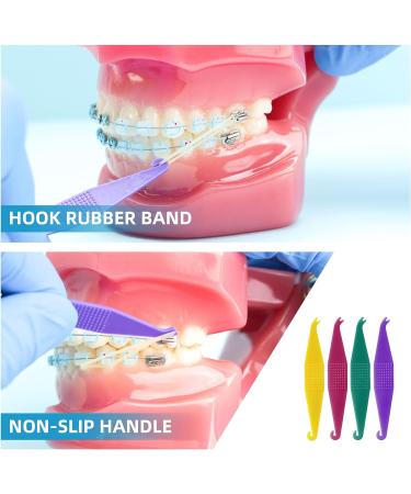 500pcs Annhua Dental Orthodontic Elastics Rubber Bands + 5 Placers - Gap & Crooked Teeth Support - Chipmunk 1/8 4.5oz - Buy Online on GoSupps.com
